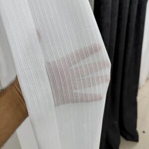 Store Bambo Gümüş Simli Kırışma Yok 1/3 Sık Pile Trend Ürün